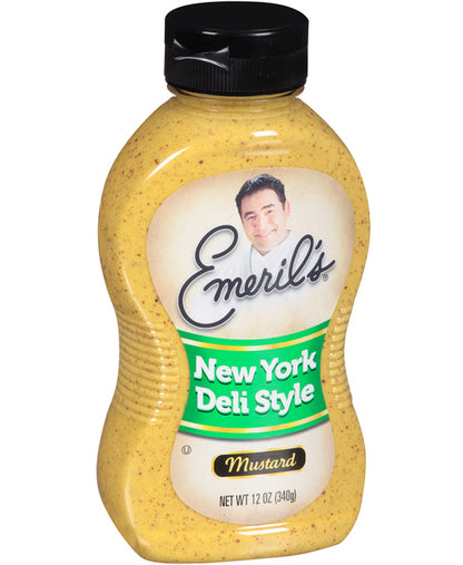 Emeril’s Mustard - Dijon | Kicked Up Horseradish | Smooth Honey | New York Deli Style