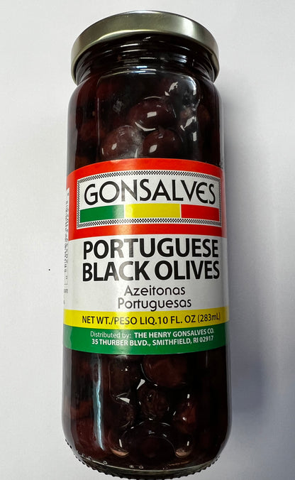 Gonsalves Portuguese Whole Black Olives